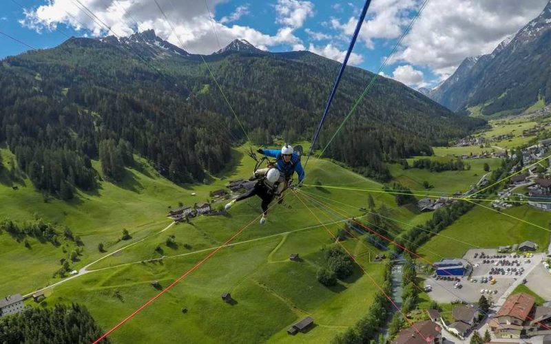 Gleitschirm Tandemflug Tirol