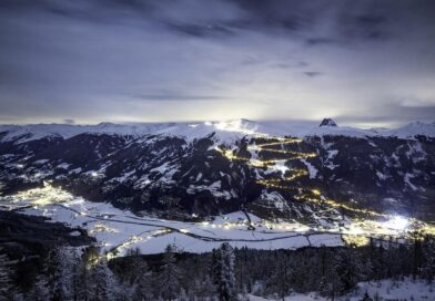 Nachtrodeln in Österreich auf der längsten beleuchteten Rodelbahn der Welt