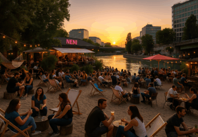 Die schönsten Strandbars in Wien 2025