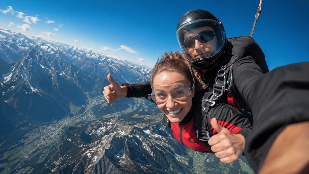 Tandemsprung Tirol
