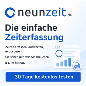 Neunzeit.de Zeiterfassung Online